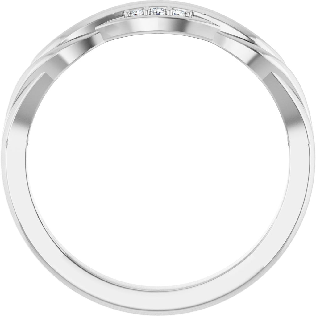 Accented Engagement Ring or Band