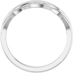 Accented Engagement Ring or Band