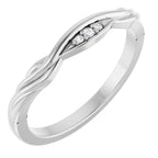 Accented Engagement Ring or Band