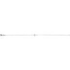 Sideways Cross Bracelet