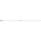 Sideways Cross Bracelet
