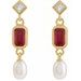 Accented Pearl Earrings