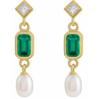 Accented Pearl Earrings