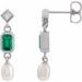 Accented Pearl Earrings