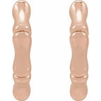 Bamboo Hoop Earrings