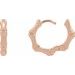 Bamboo Hoop Earrings