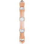 Channel-Set Knife Eternity Band