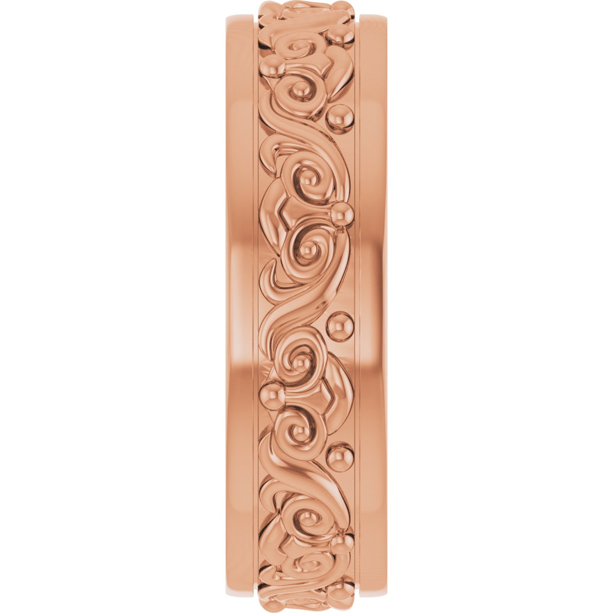 Sculptural Flat Band