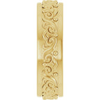 Sculptural Flat Band