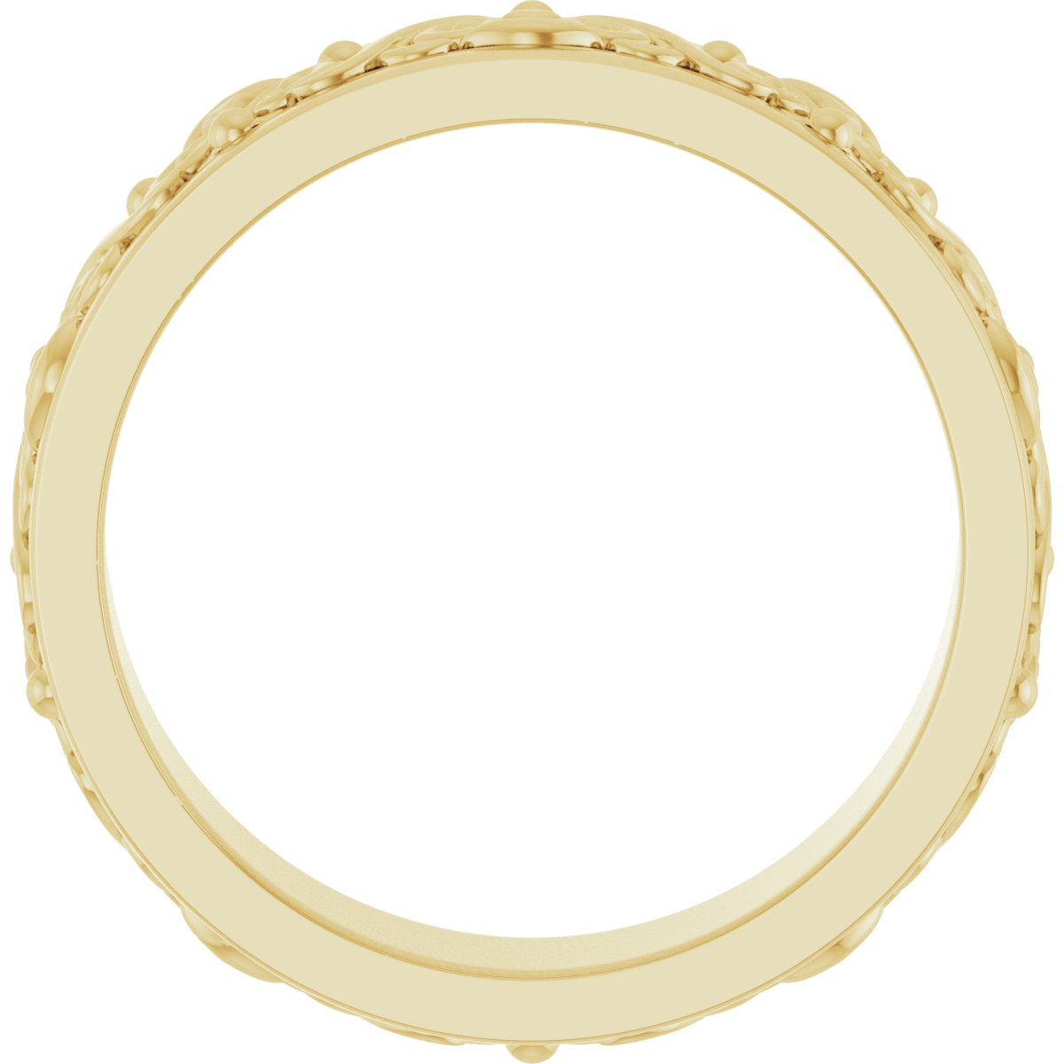 Sculptural Flat Band