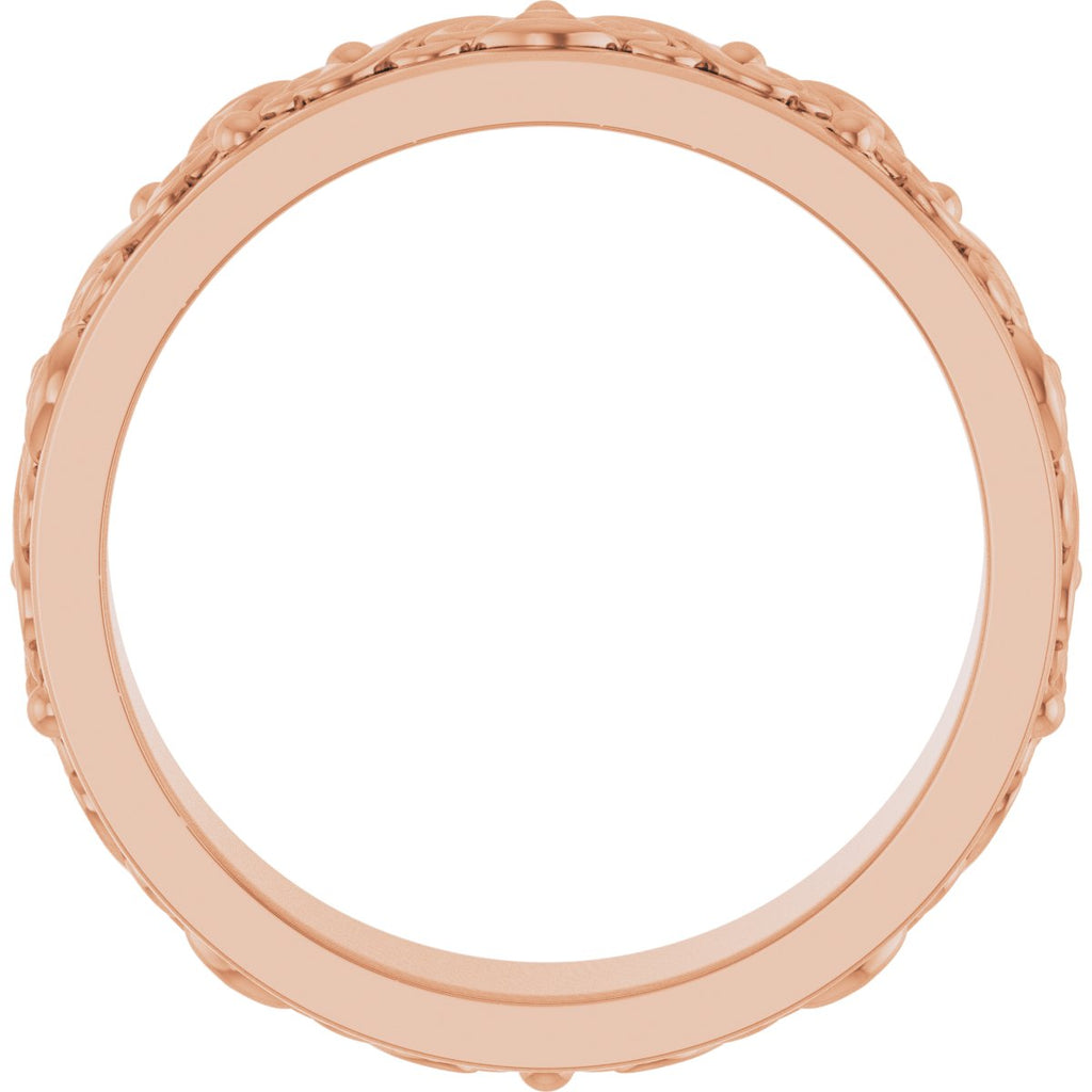 Sculptural Flat Band