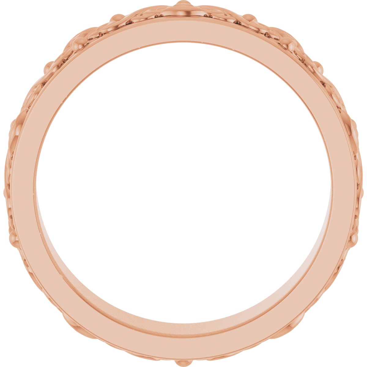 Sculptural Flat Band