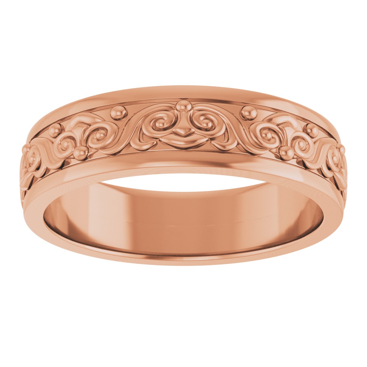 Sculptural Flat Band