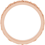 Sculptural Flat Band