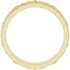 Sculptural Flat Band