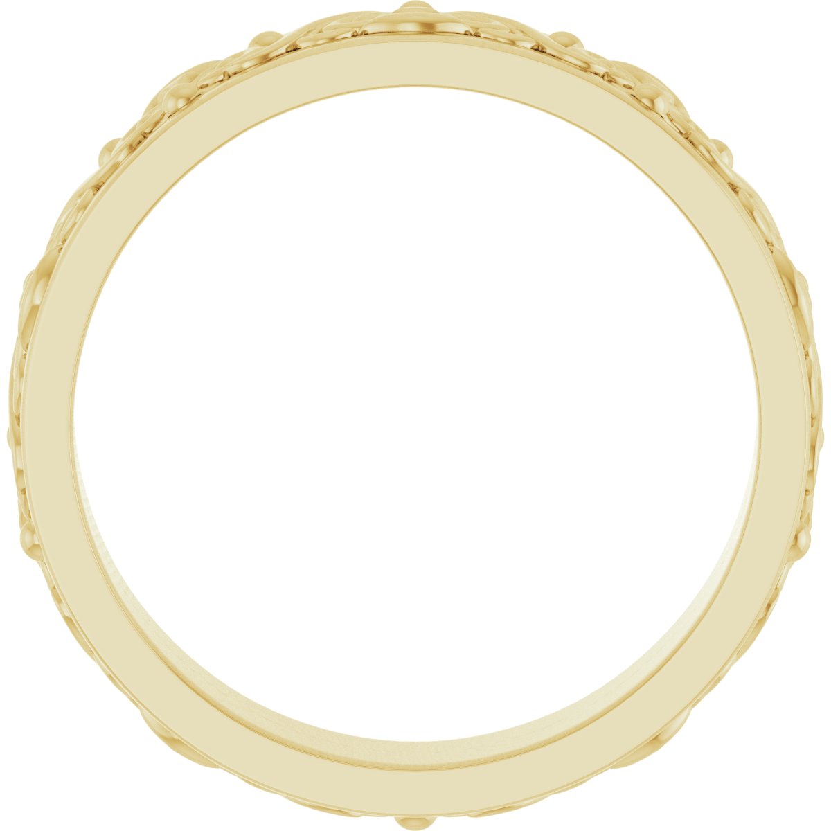 Sculptural Flat Band