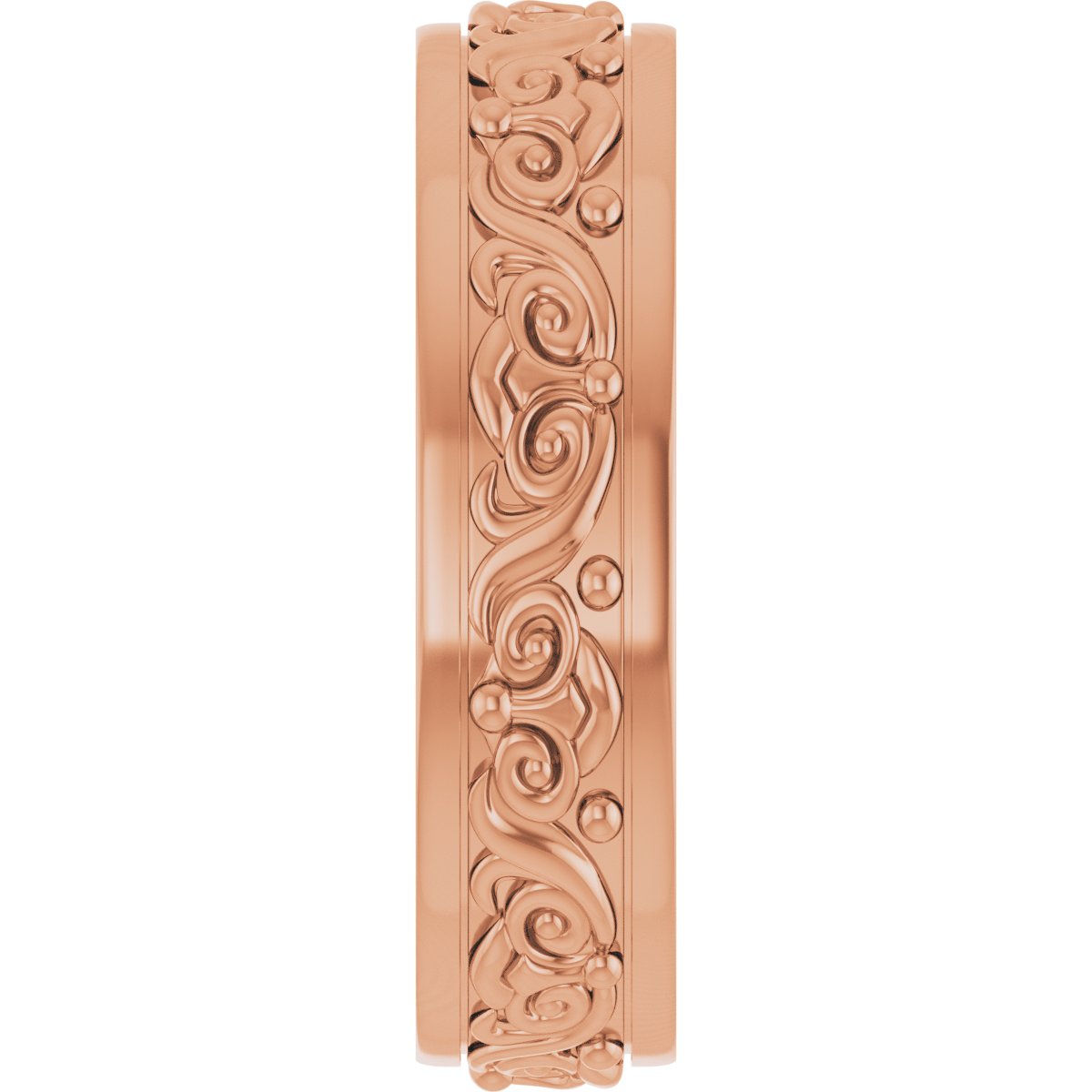 Sculptural Flat Band