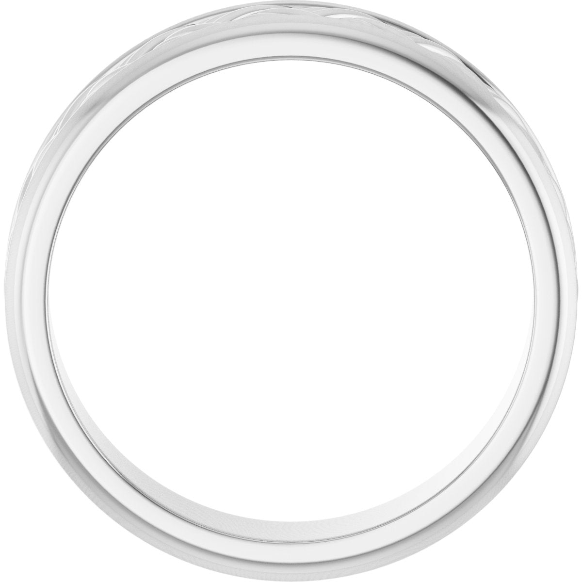 Woven-Design Flat Band