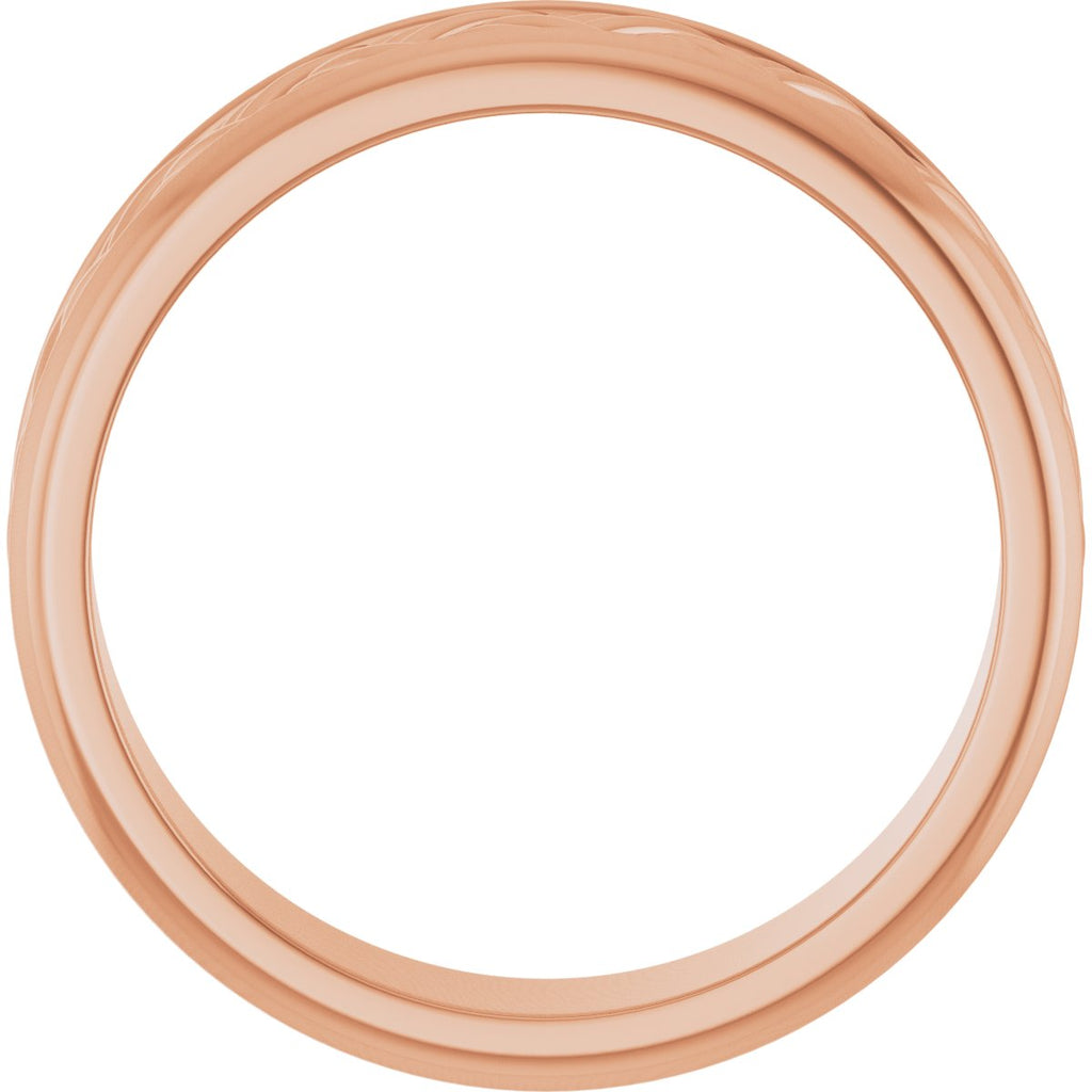 Woven-Design Flat Band
