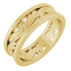 Floral Flat Band
