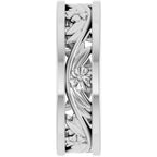 Floral Flat Band