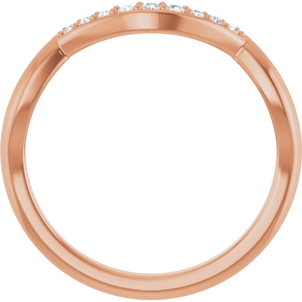 Double Claw-Prong Three-Stone Engagement Ring or Band