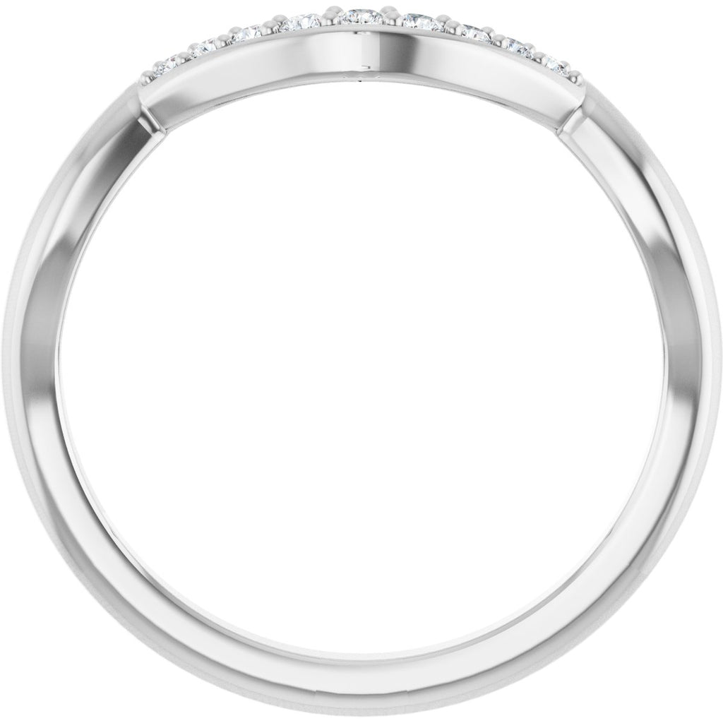 Double Claw-Prong Three-Stone Engagement Ring or Band