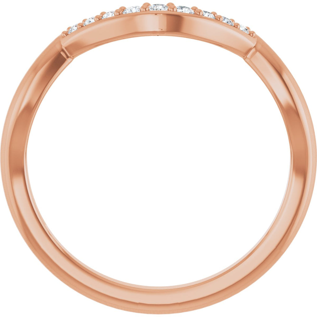 Double Claw-Prong Three-Stone Engagement Ring or Band