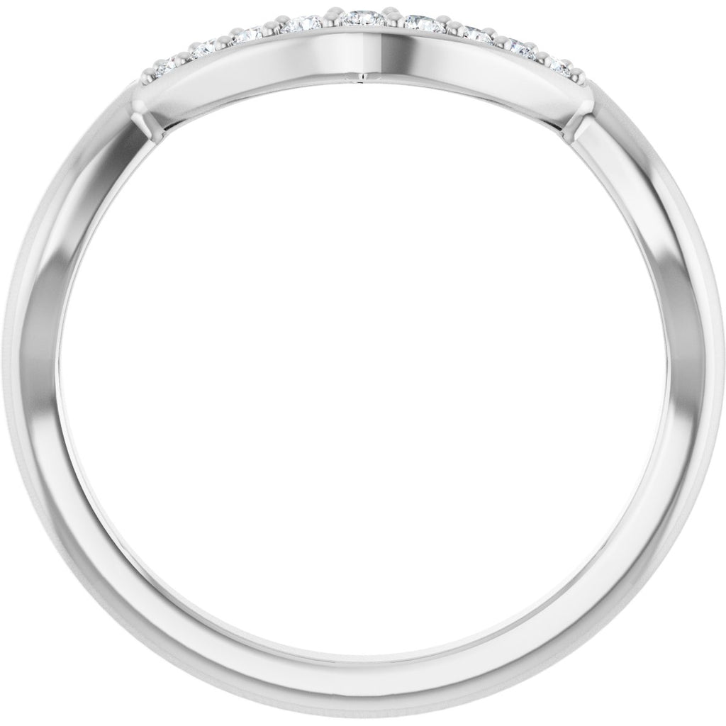 Double Claw-Prong Three-Stone Engagement Ring or Band