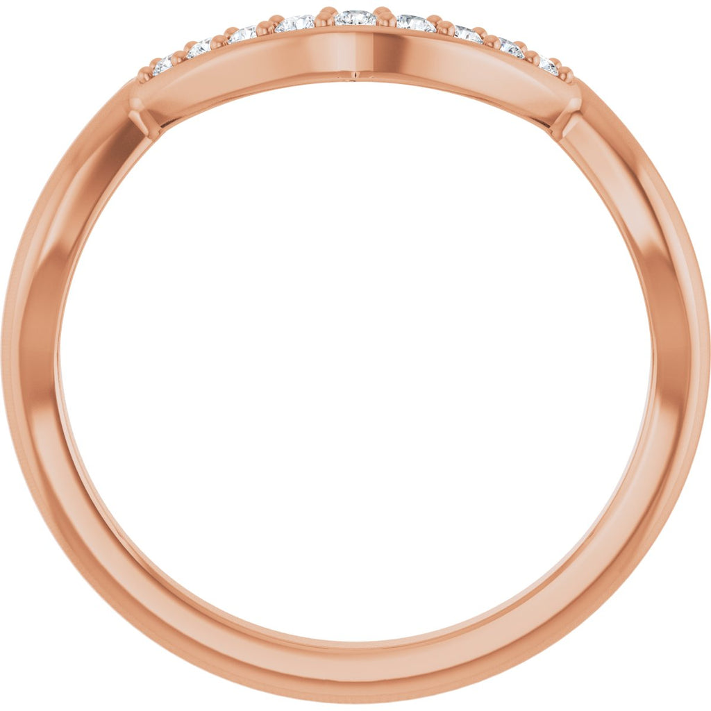 Double Claw-Prong Three-Stone Engagement Ring or Band