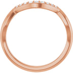 Double Claw-Prong Three-Stone Engagement Ring or Band