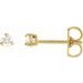 Round 3-Prong Pre-Notched Claw Earring