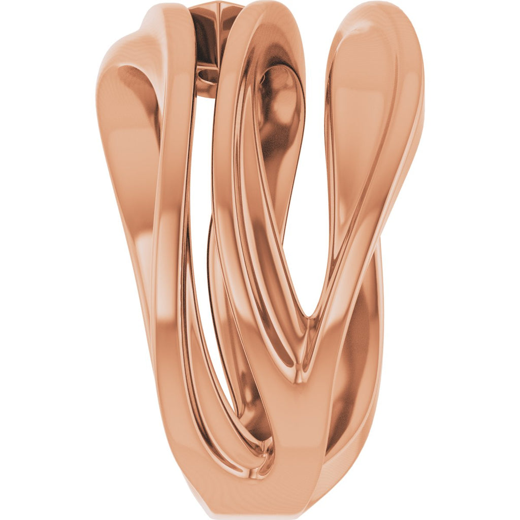 Accented Negative Space Ring