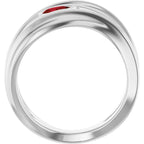 Accented Negative Space Ring