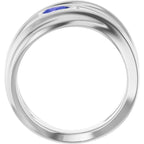 Accented Negative Space Ring