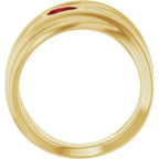 Accented Negative Space Ring