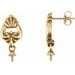 Vintage-Inspired Briolette Earrings
