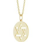 Star of David Necklace or Pendant