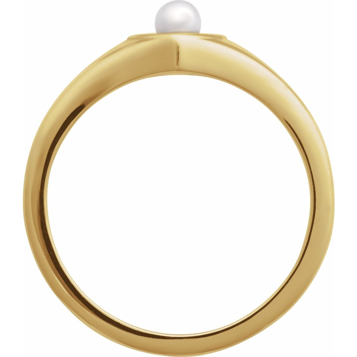 Pearl Heart Ring