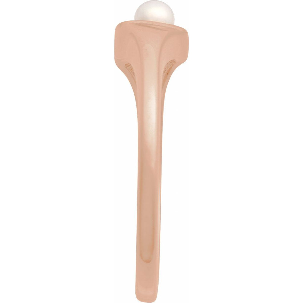 Pearl Heart Ring