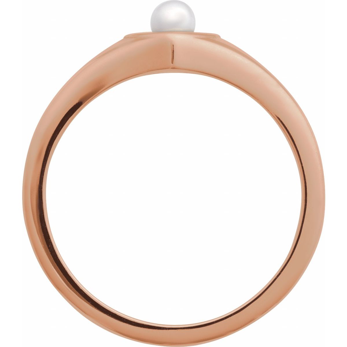 Pearl Heart Ring