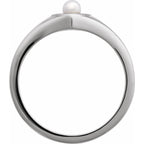 Pearl Heart Ring