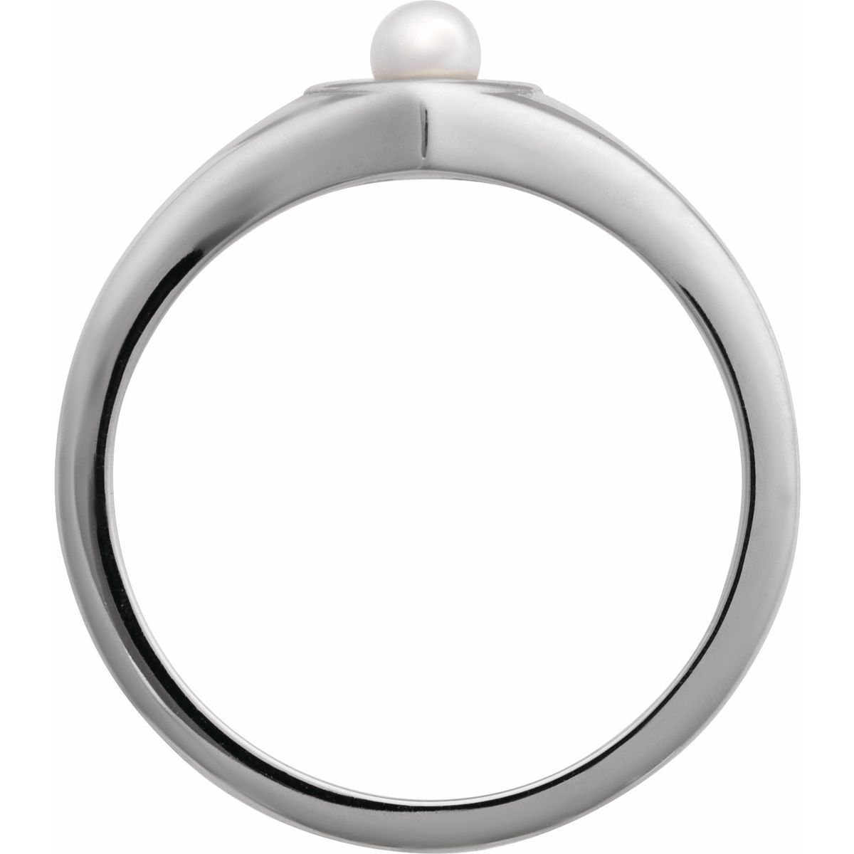 Pearl Heart Ring