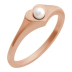 Pearl Heart Ring