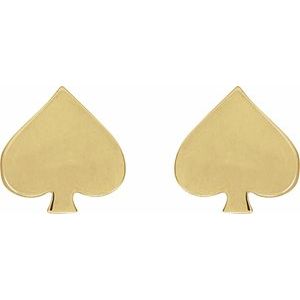 Spade Earrings