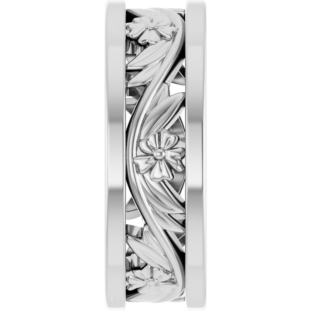 Floral Flat Band