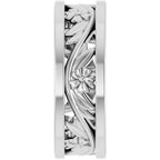 Floral Flat Band