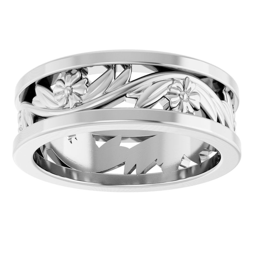 Floral Flat Band