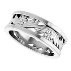 Floral Flat Band