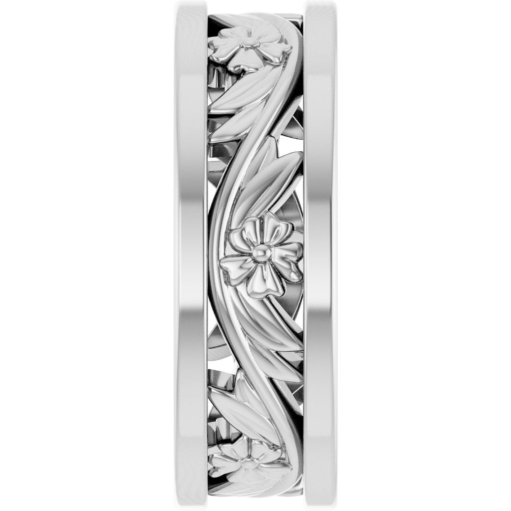Floral Flat Band